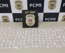 PCPR e GM prendem homem por tráfico de drogas e associação para o tráfico em Ponta Grossa