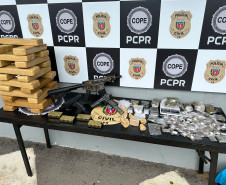 PCPR prende dois homens durante operação contra organização criminosa em Curitiba
