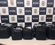 PCPR prende casal com 169 kg de cocaína em desdobramento da maior apreensão do ano