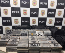 PCPR prende casal com 169 kg de cocaína em desdobramento da maior apreensão do ano