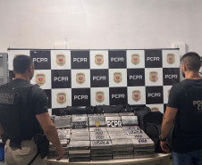 PCPR prende casal com 169 kg de cocaína em desdobramento da maior apreensão do ano