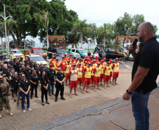 Forças de segurança reforçam efetivo para o Verão Maior Paraná da Costa Noroeste