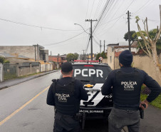 PCPR prende dois homens em desdobramento de operação contra o tráfico em Piraquara