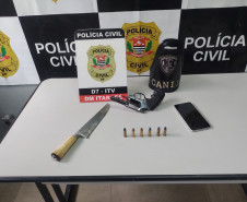 PCPR, PMSP e GM prendem homem em flagrante por manter ex-companheira em cárcere privado em Castro