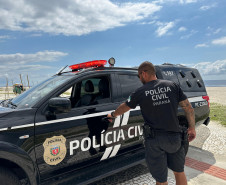 PCPR relata 70% dos inquéritos e realiza 17 prisões na primeira semana do Verão Maior Paraná