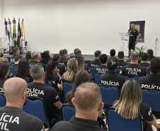 PCPR realiza reunião de abertura com policiais civis que atuarão no Verão Maior Paraná 2024/2025