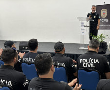 PCPR realiza reunião de abertura com policiais civis que atuarão no Verão Maior Paraná 2024/2025