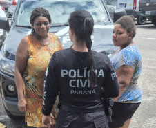 PCPR localiza criança perdida em Guaratuba e a devolve à família
