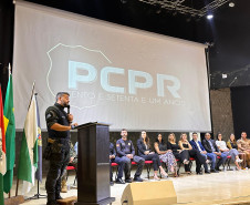 PCPR, em parceria com Conseg, entrega torniquetes para o Núcleo de Operações com Cães