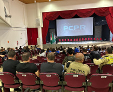 PCPR, em parceria com Conseg, entrega torniquetes para o Núcleo de Operações com Cães