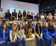 PCPR, em parceria com Conseg, entrega torniquetes para o Núcleo de Operações com Cães