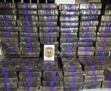 PCPR realiza primeira grande apreensão de drogas de 2025: mais de 1 tonelada de drogas apreendidas em Umuarama