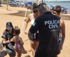 PCPR distribui pulseiras de identificação para crianças em Porto São José