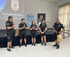 PCPR premia policiais civis que se destacaram na primeira fase do Verão Maior Paraná 
