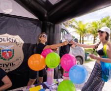 Estado já distribuiu 38 mil pulseiras e encontrou 600 crianças perdidas nas praias