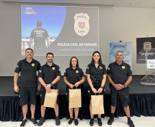 PCPR premia policiais civis que se destacaram na primeira fase do Verão Maior Paraná 
