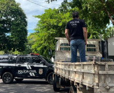 PCPR incinera toneladas de entorpecentes em Cruzeiro do Oeste
