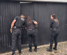 PCPR, PMPR e GM prendem quatro homens suspeitos de crimes patrimoniais em Piraquara