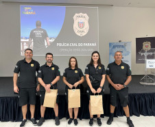 PCPR premia policiais civis que se destacaram na primeira fase do Verão Maior Paraná 