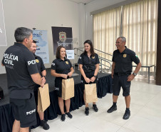 PCPR premia policiais civis que se destacaram na primeira fase do Verão Maior Paraná 