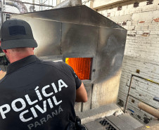 PCPR incinera mais de 15 quilos de drogas apreendidas em 2024 e 2025 no Litoral do Paraná