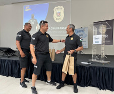 Servidores da PCPR recebem homenagem por produtividade na 1ª fase do Verão Maior Paraná