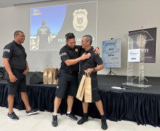 Servidores da PCPR recebem homenagem por produtividade na 1ª fase do Verão Maior Paraná