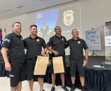 Servidores da PCPR recebem homenagem por produtividade na 1ª fase do Verão Maior Paraná
