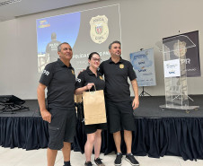Servidores da PCPR recebem homenagem por produtividade na 1ª fase do Verão Maior Paraná