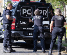 PCPR prende em flagrante dupla envolvida em roubo de carga milionária de azeite de oliva