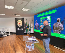 PCPR inicia curso de formação para 103 novos policiais civis em Curitiba