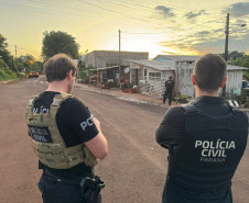PCPR prende 32 pessoas em megaoperação de combate ao tráfico no Oeste do Estado