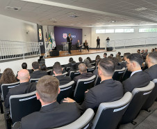 103 novos policiais civis tomam posse e reforçam o efetivo da PCPR 