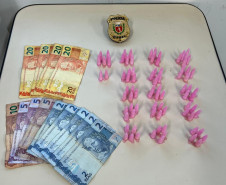 PCPR prende homem em flagrante por tráfico de drogas em Almirante Tamandaré 