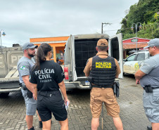 Ação conjunta das forças de segurança promove cidadania e segurança em Guaraqueçaba