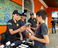 Ação conjunta das forças de segurança promove cidadania e segurança em Guaraqueçaba