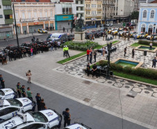 Segurança reforçada em Curitiba: Estado e prefeitura montam força-tarefa para região central