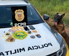 PCPR e PMPR prendem quatro pessoas por tráfico de drogas e associação para o tráfico em Tapira