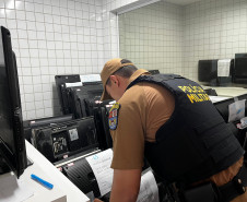 PCPR e PMPR apreendem mais de 100 televisores durante operação em combate ao estelionato em Matinhos