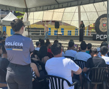 Ação conjunta das forças de segurança promove palestras e segurança em Guaraqueçaba