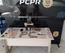 PCPR prende homem em flagrante por tráfico de drogas em Arapoti 