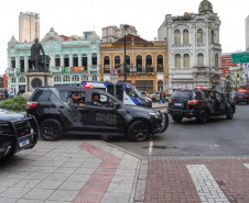 Segurança reforçada em Curitiba: Estado e prefeitura montam força-tarefa para região central