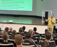 PCPR participa de treinamento de atendimento de urgência e emergência do CBMPR