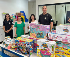 PCPR realiza ação solidária e distribui mercadorias recuperadas para CMEIs de Mamborê