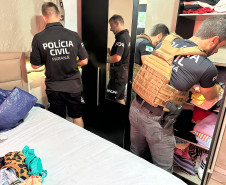 PCPR prende três pessoas em operação contra tráfico de drogas em Antonina e Curitiba