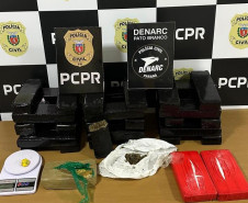 PCPR prende mulher por tráfico de drogas e apreende R$ 271 mil em entorpecentes em Pato Branco