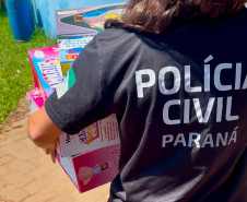 PCPR realiza ação solidária e distribui mercadorias recuperadas para CMEIs de Mamborê