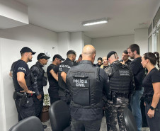 PCPR prende sete pessoas em operação contra grupo ligado a duplo homicídio