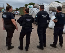 PCPR e GM prendem seis pessoas em operação de combate ao furto de fios de cobre