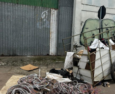 PCPR e GM prendem seis pessoas em operação de combate ao furto de fios de cobre